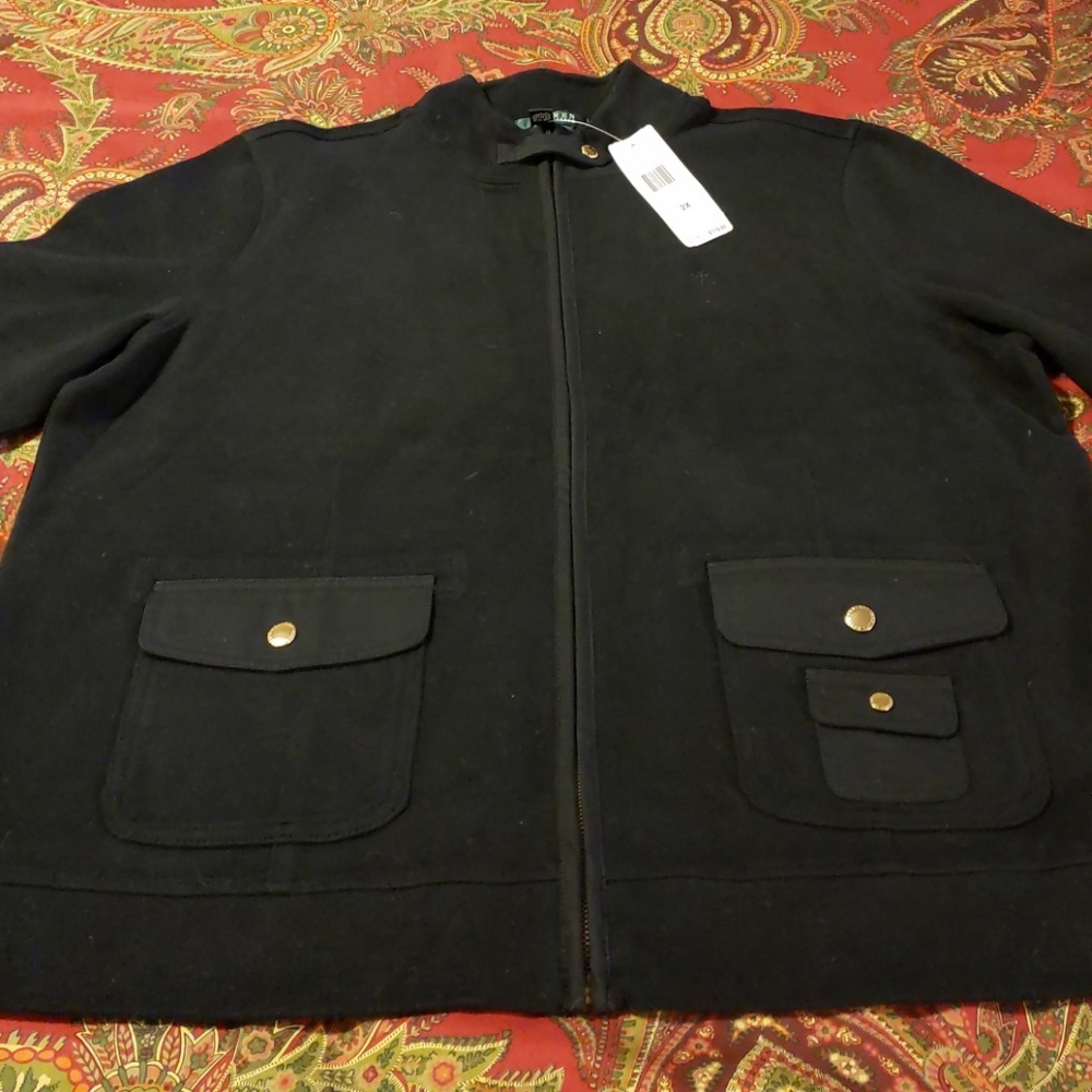 New!! Ralph Lauren Plus Size Black Outfit